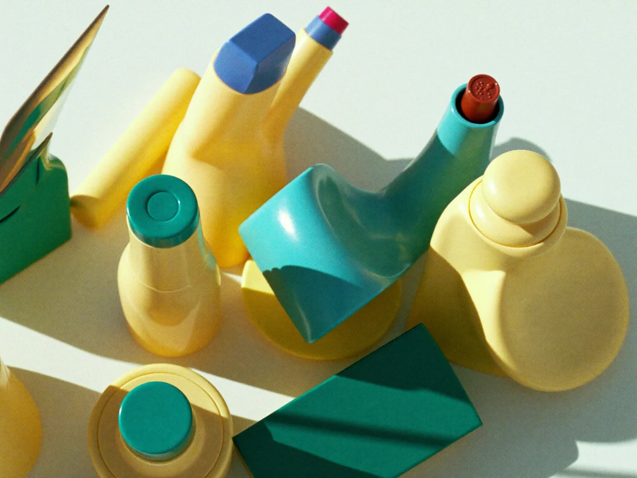 Illustrierte Detailansicht von Material und Oberfläche der Konzeptkollektion
